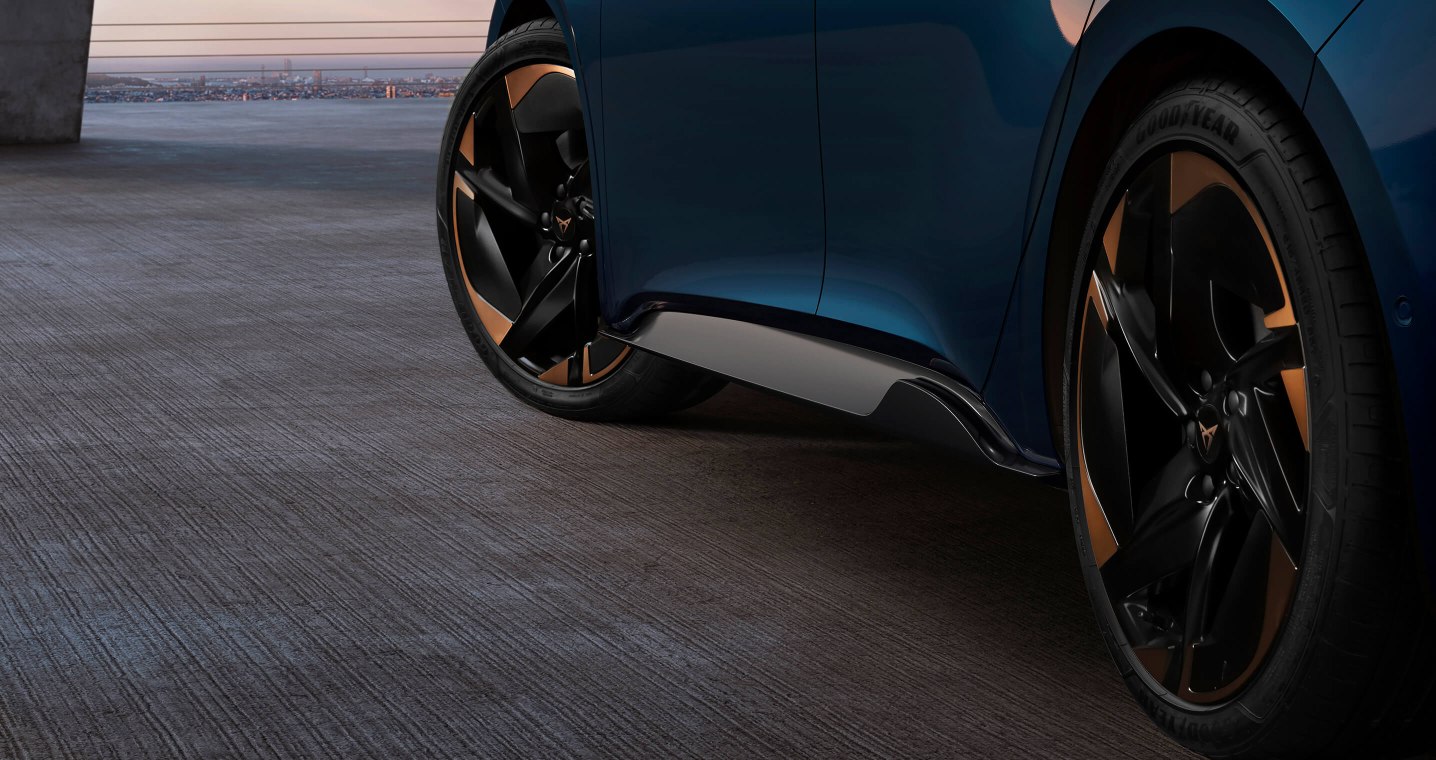 CUPRA Born electric car wheels