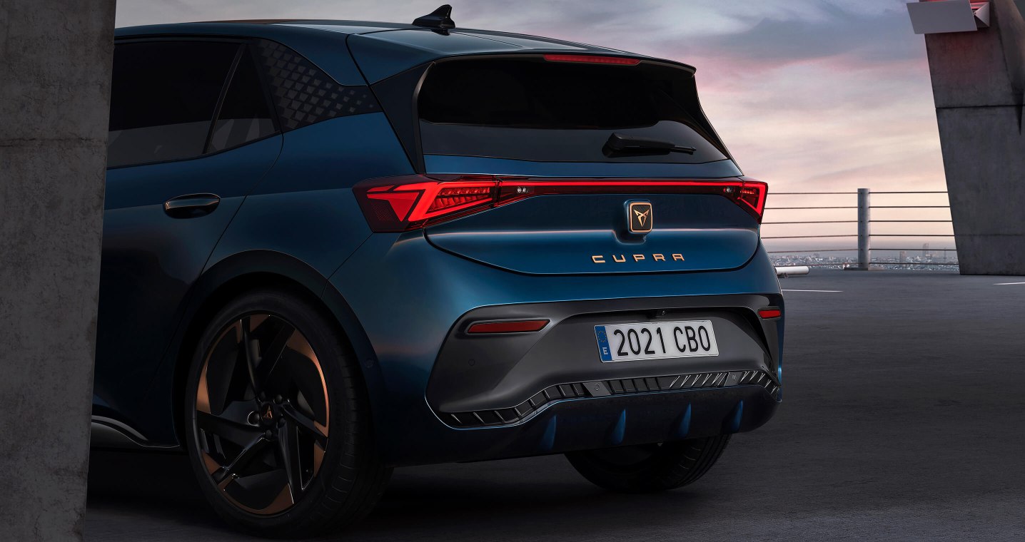 CUPRA Born electric car rear