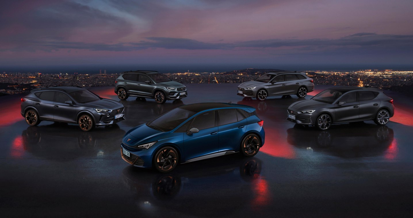 CUPRA electric cars range