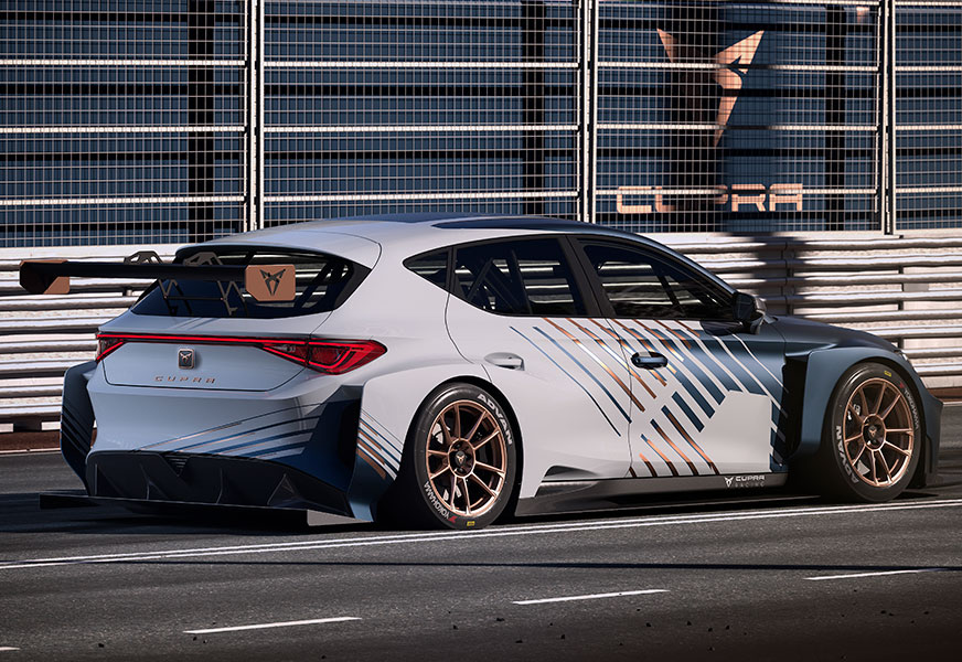 This is how the new CUPRA e-Racer gears up to race | CUPRA