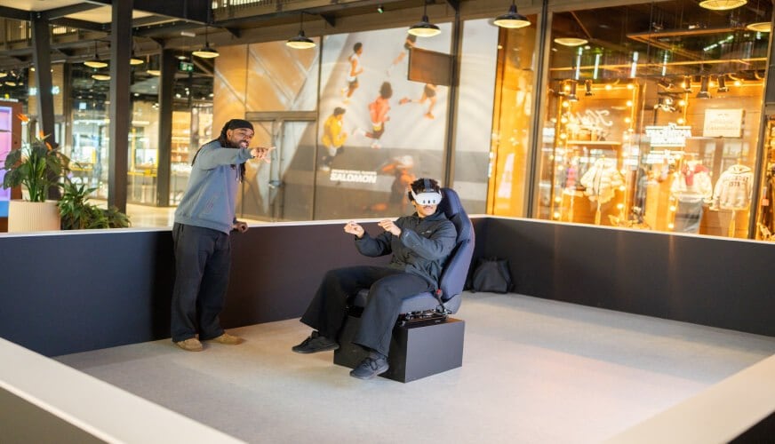The CUPRA Tavascan at Battersea VR experience