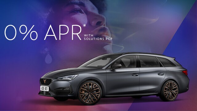 new CUPRA Leon Estate e-HYBRID Family Sports Car in graphene grey charging sideview
