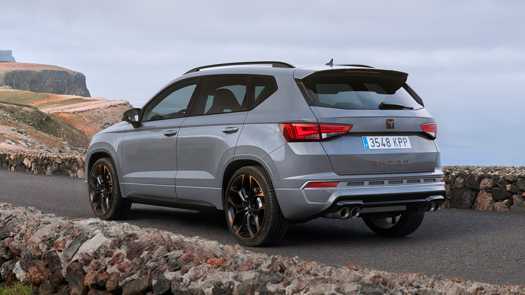 CUPRA Ateca Limited Edition on the road