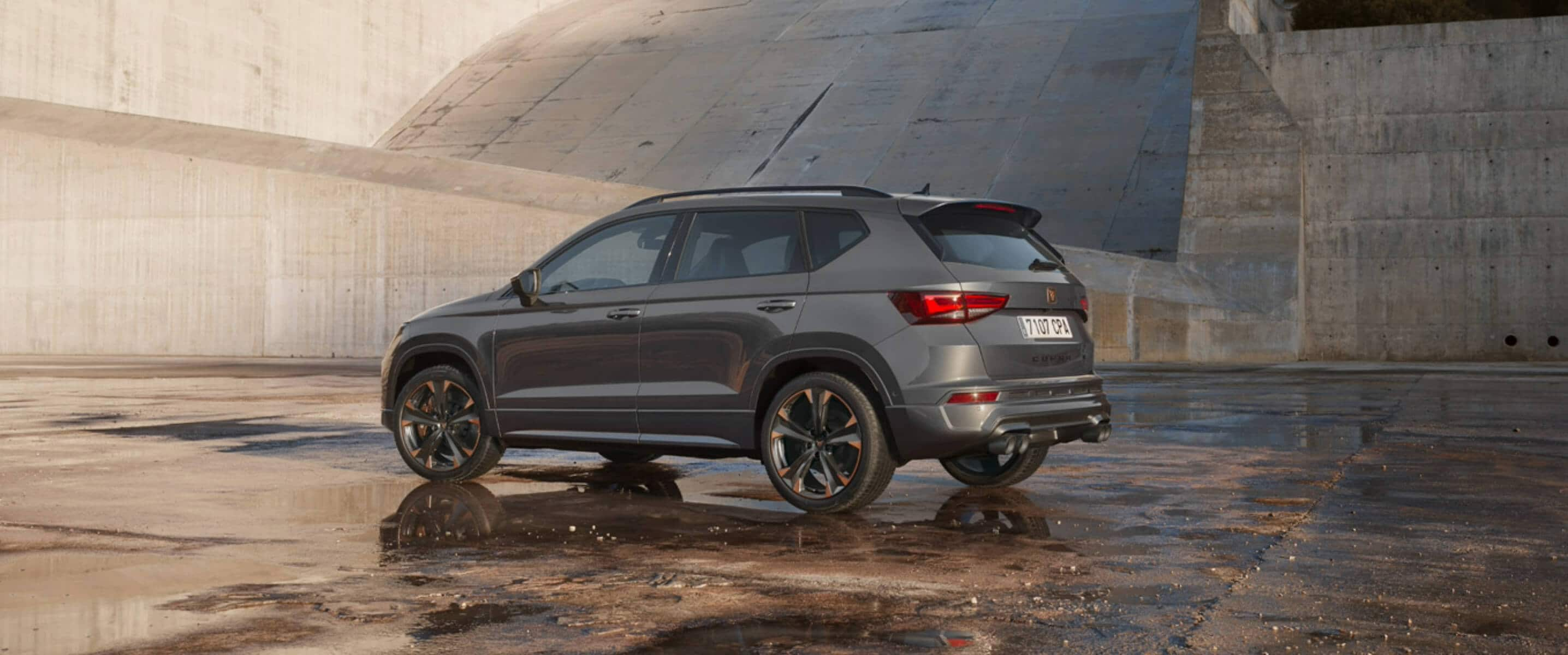 CUPRA Ateca clean shot in environment