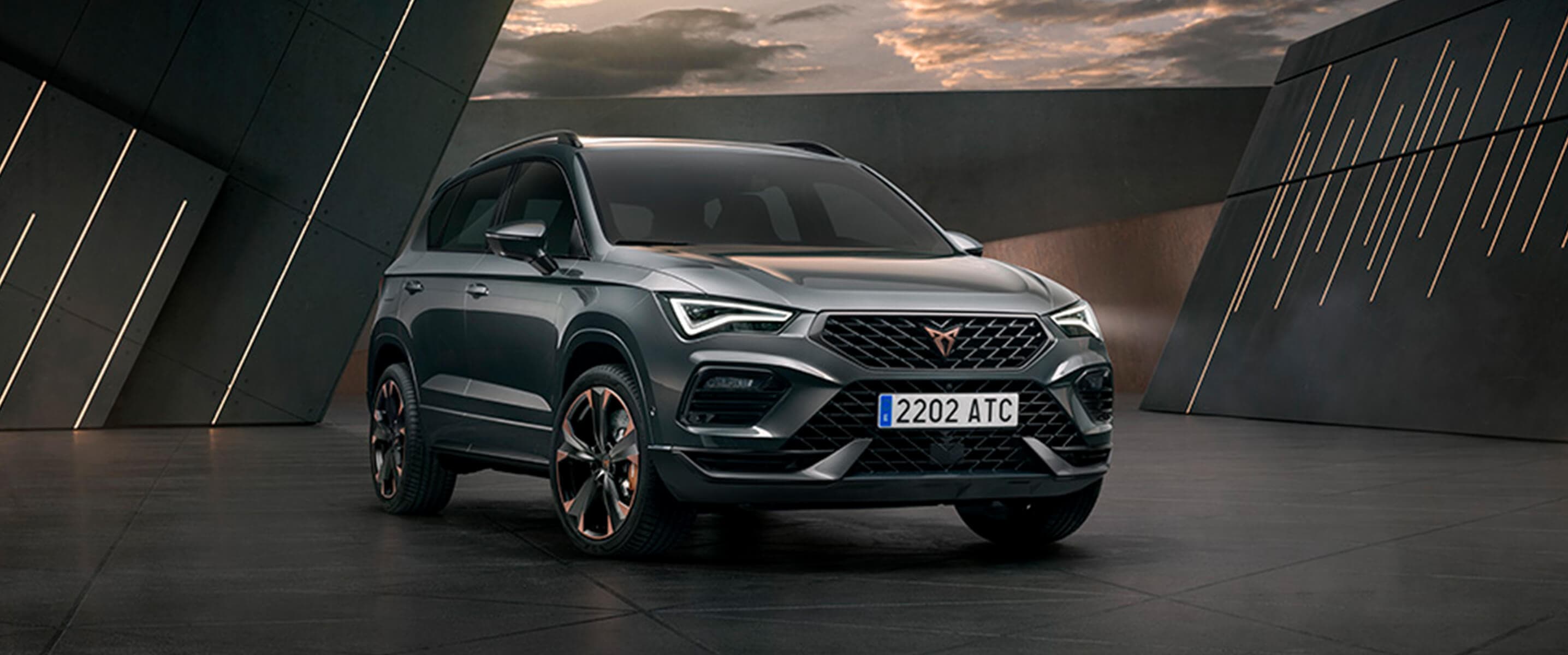 A redesigned CUPRA Ateca