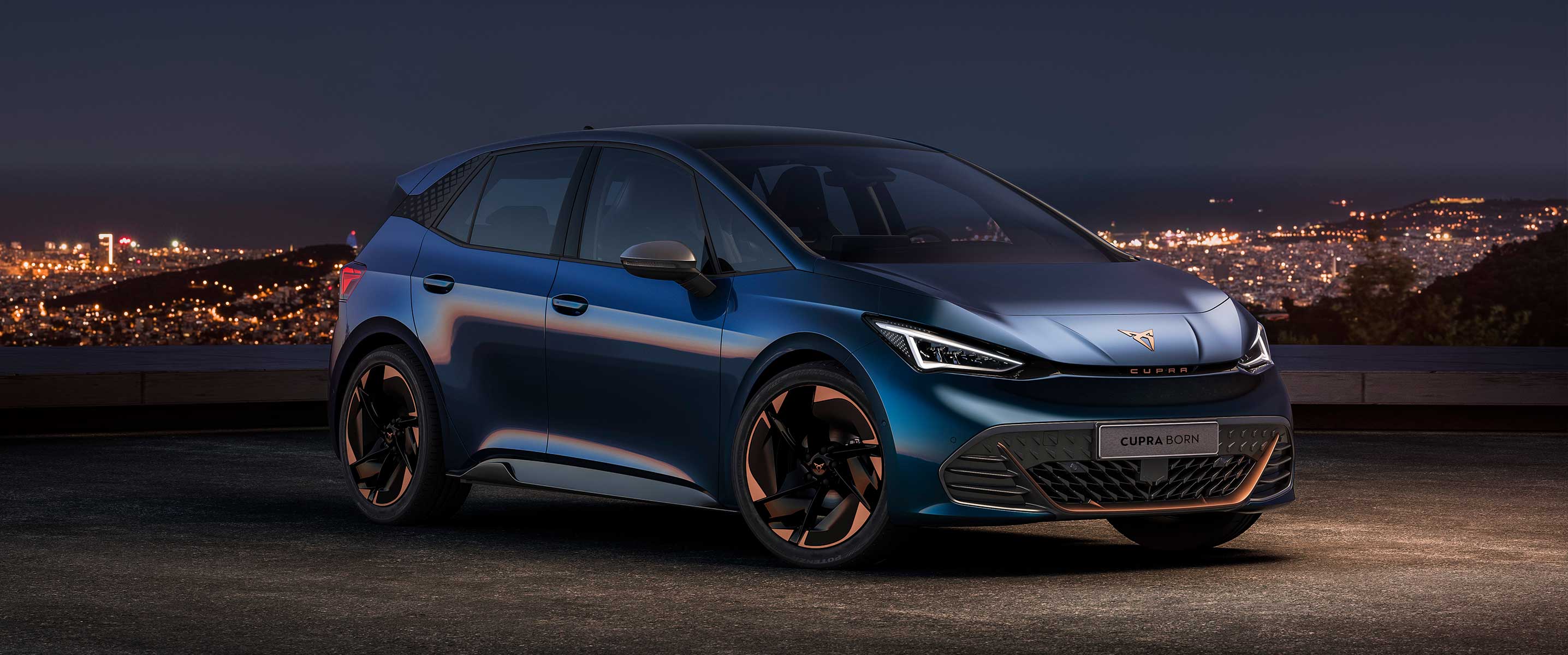 CUPRA Born at night