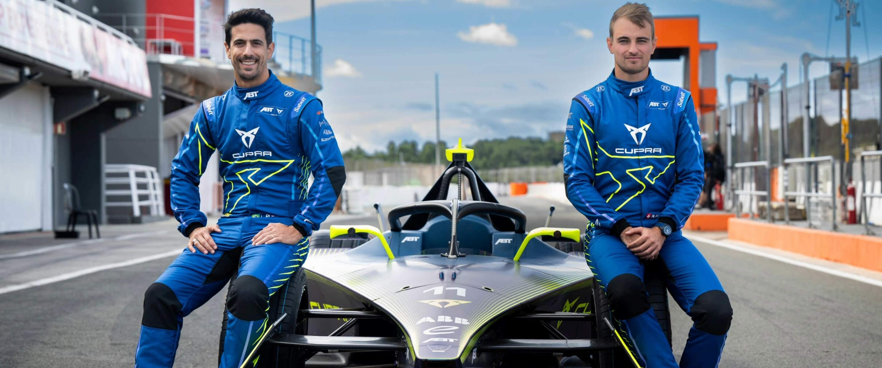 Lucas di Grassi and Nico Müller