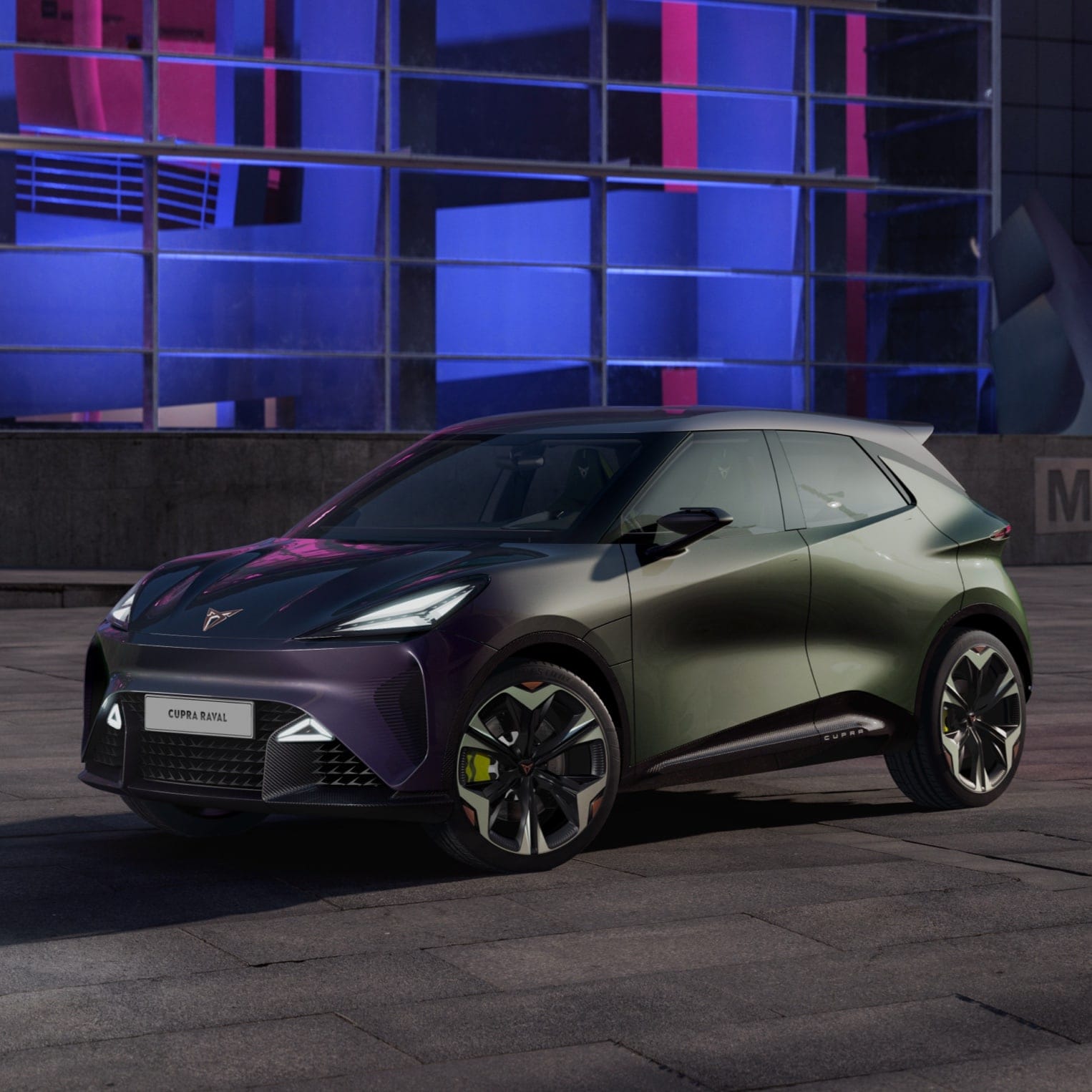 Side view of the new CUPRA Raval