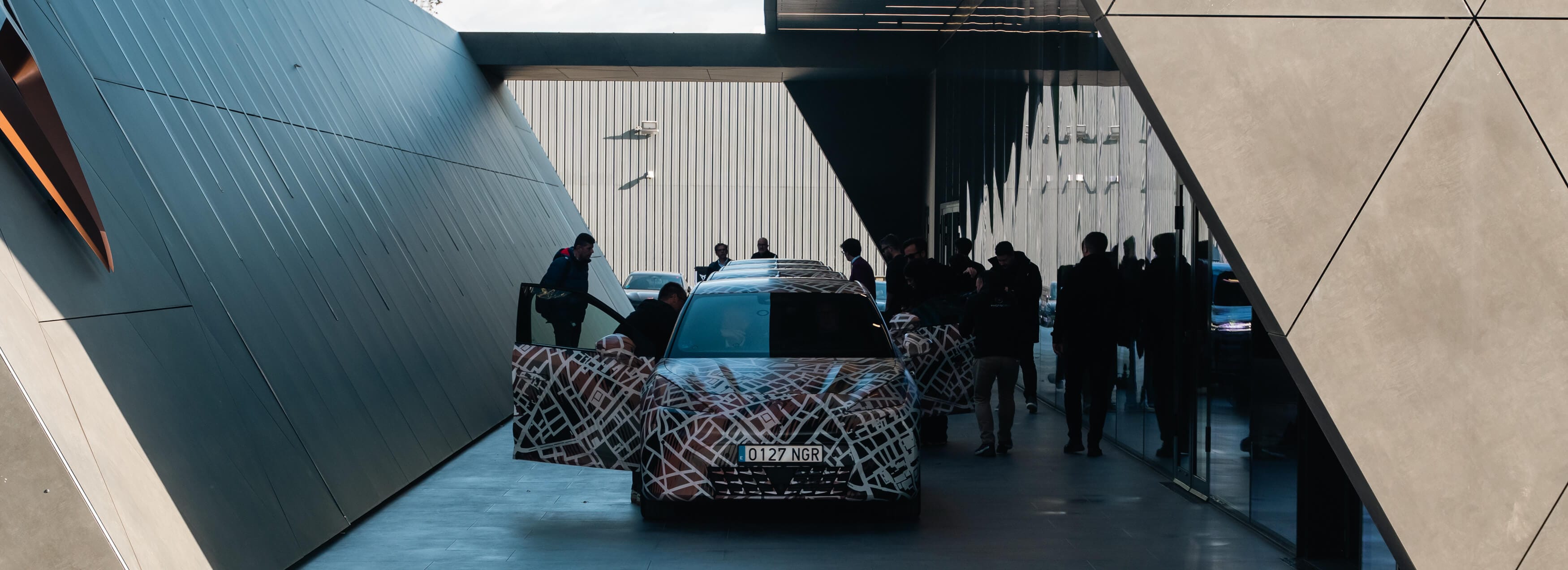 The new CUPRA Raval on display in Martorell