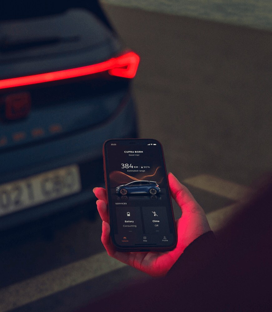  CUPRA Born My CUPRA App
