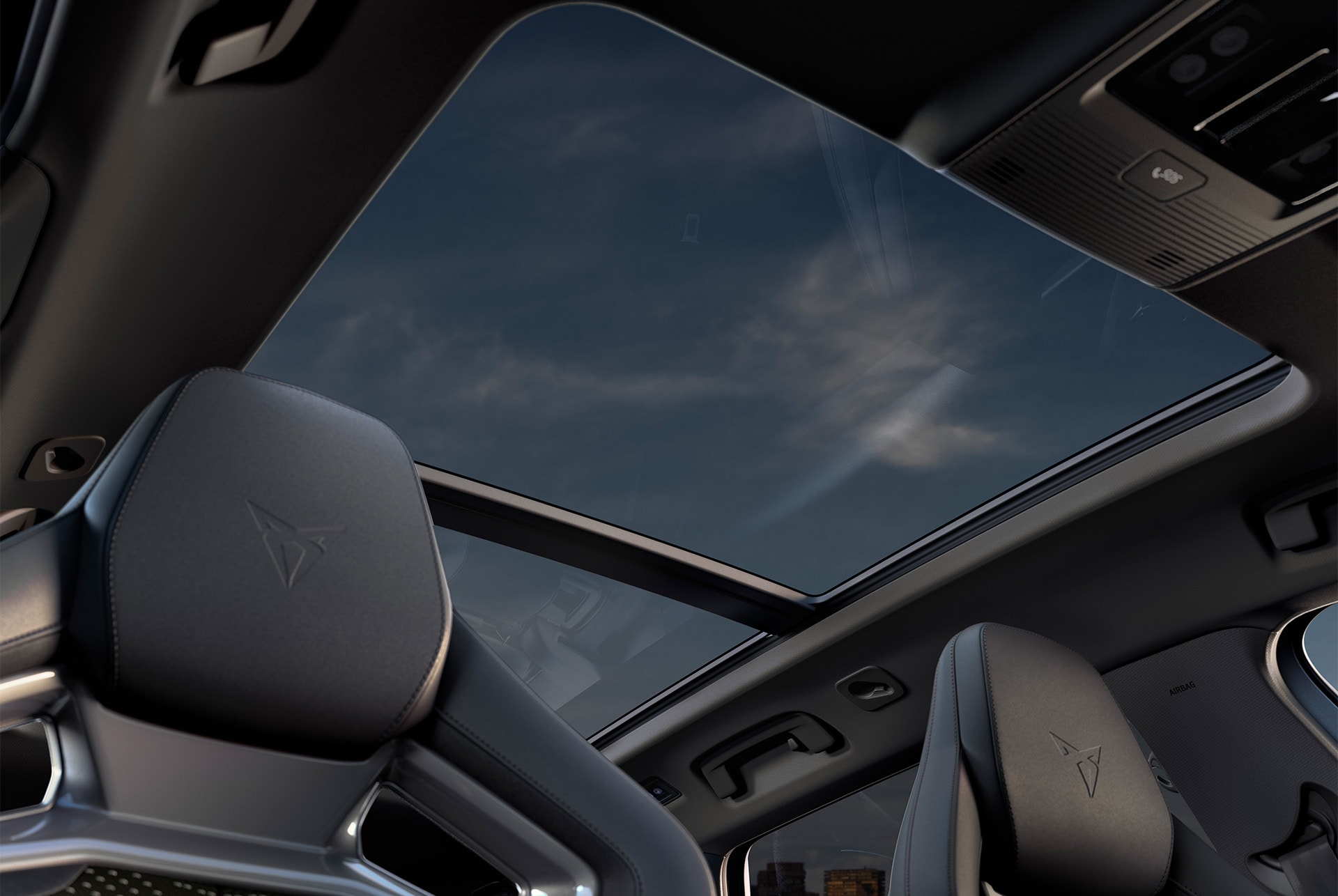 CUPRA Leon Estate skyline equipment upgrade car panorama electric sunroof