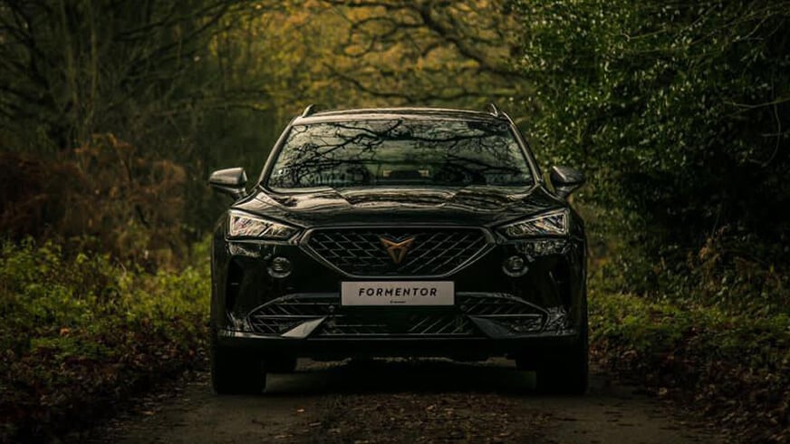 new cupra formentor compact suv with 2 litre 310 horsepower engine