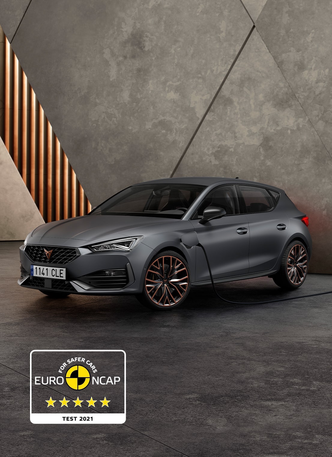 CUPRA Leon 5-star rating Euro NCAP