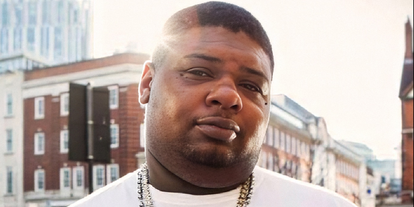 A close-up of rapper Big Narstie