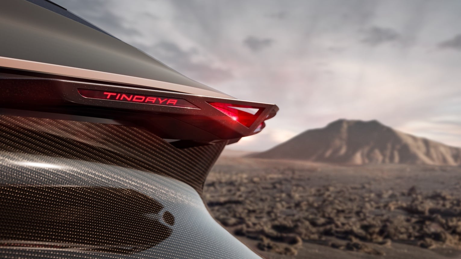 a close up of the back of the CUPRA Tindaya