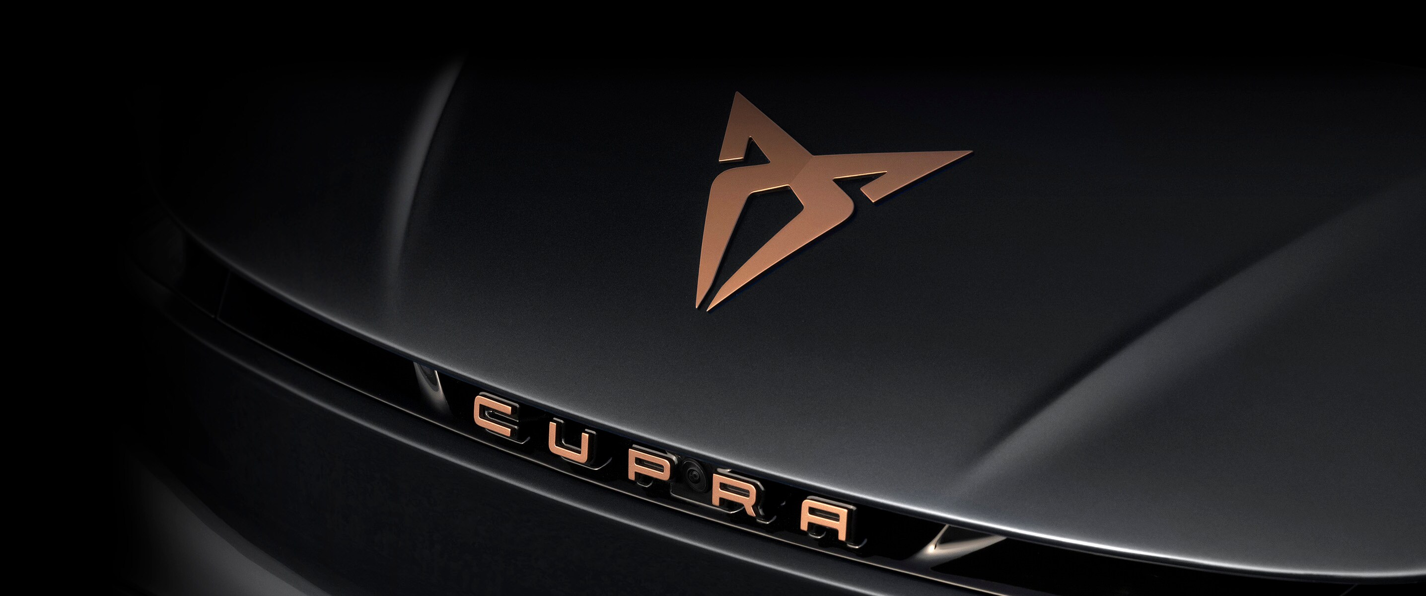 Bonnet of a CUPRA car