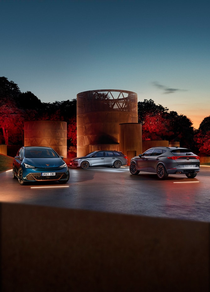 CUPRA Range image with Born, Formentor and Leon Estate