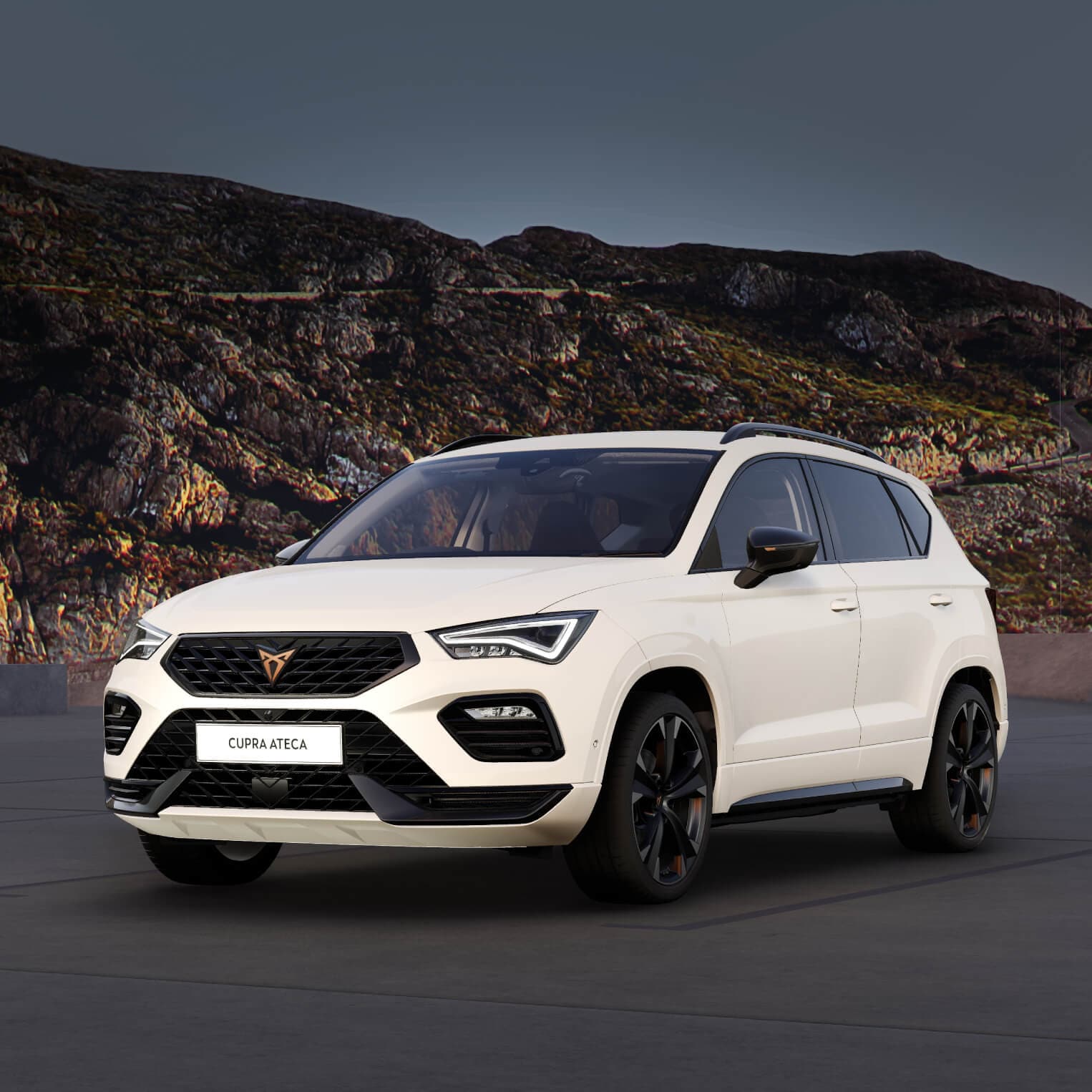 A grey CUPRA Ateca