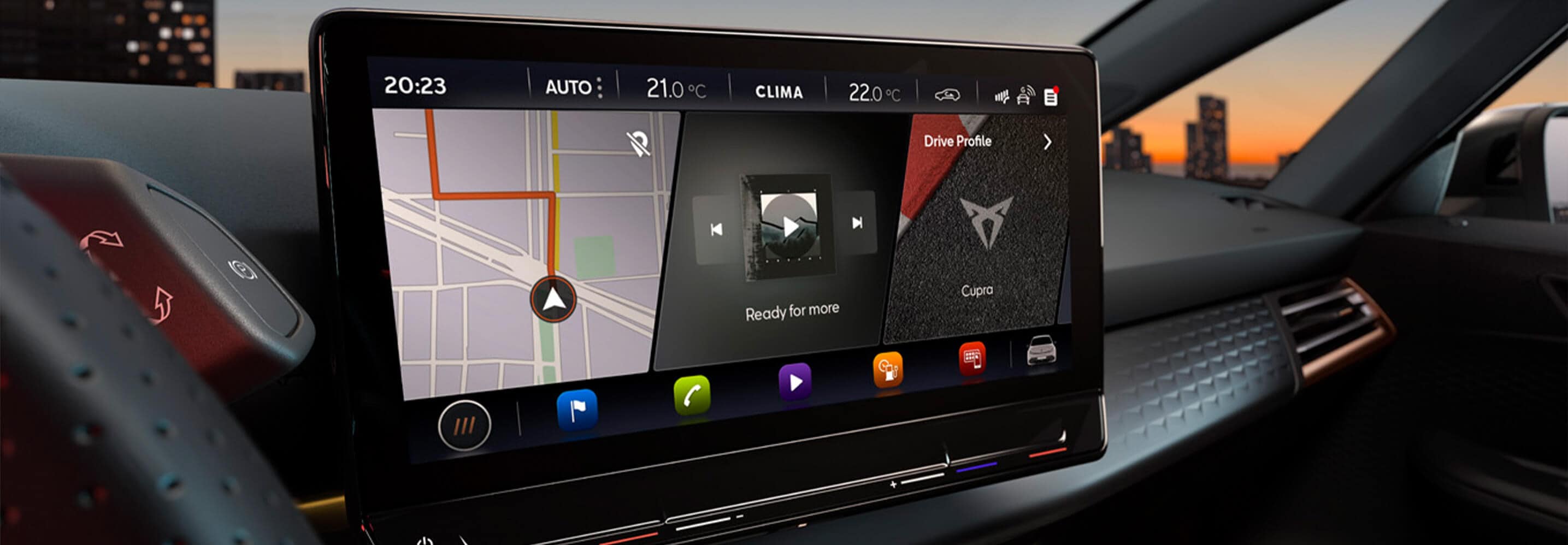 CUPRA Born Navigation System