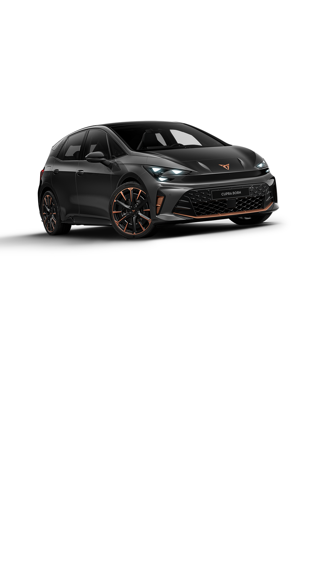 CUPRA - Born 2026 - Timanfaya Grey - 20” FIRESTORM Copper - Optional on VZ trim