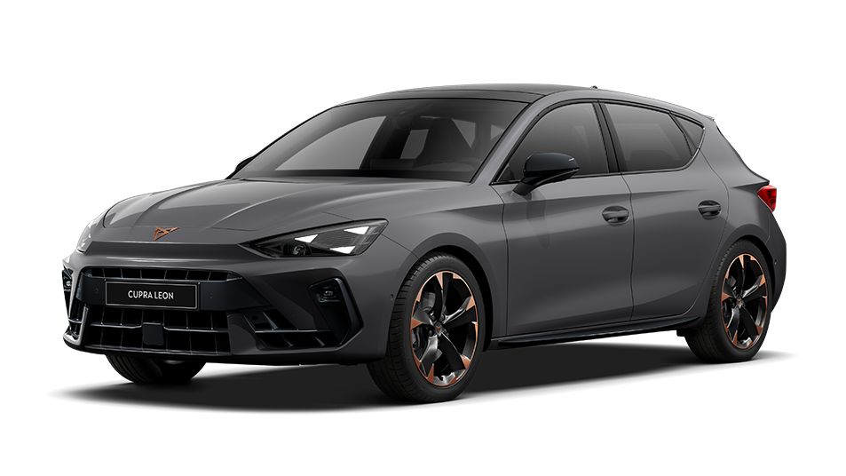 CUPRA Leon exterior view highlighting its design lines and pure CUPRA DNA