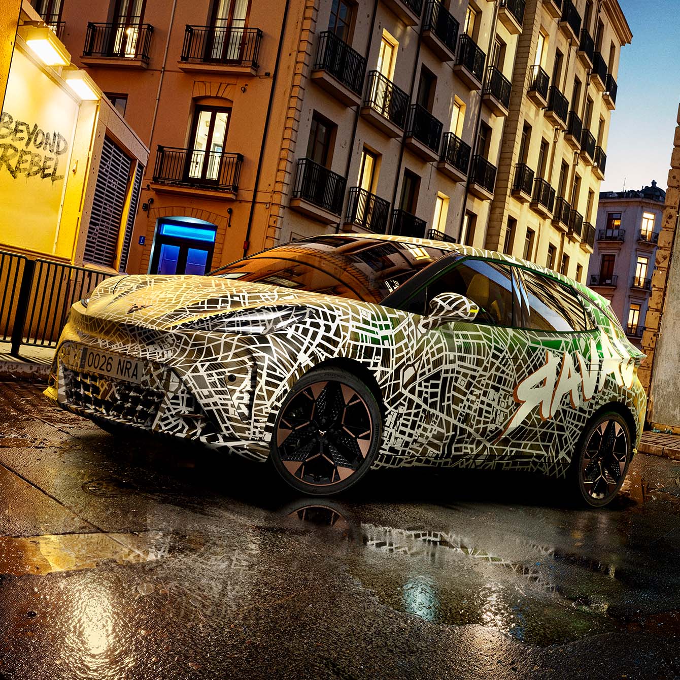 Camouflaged CUPRA Raval for the IAA Mobility 2025 Camouflaged CUPRA Raval for the IAA Mobility 2025