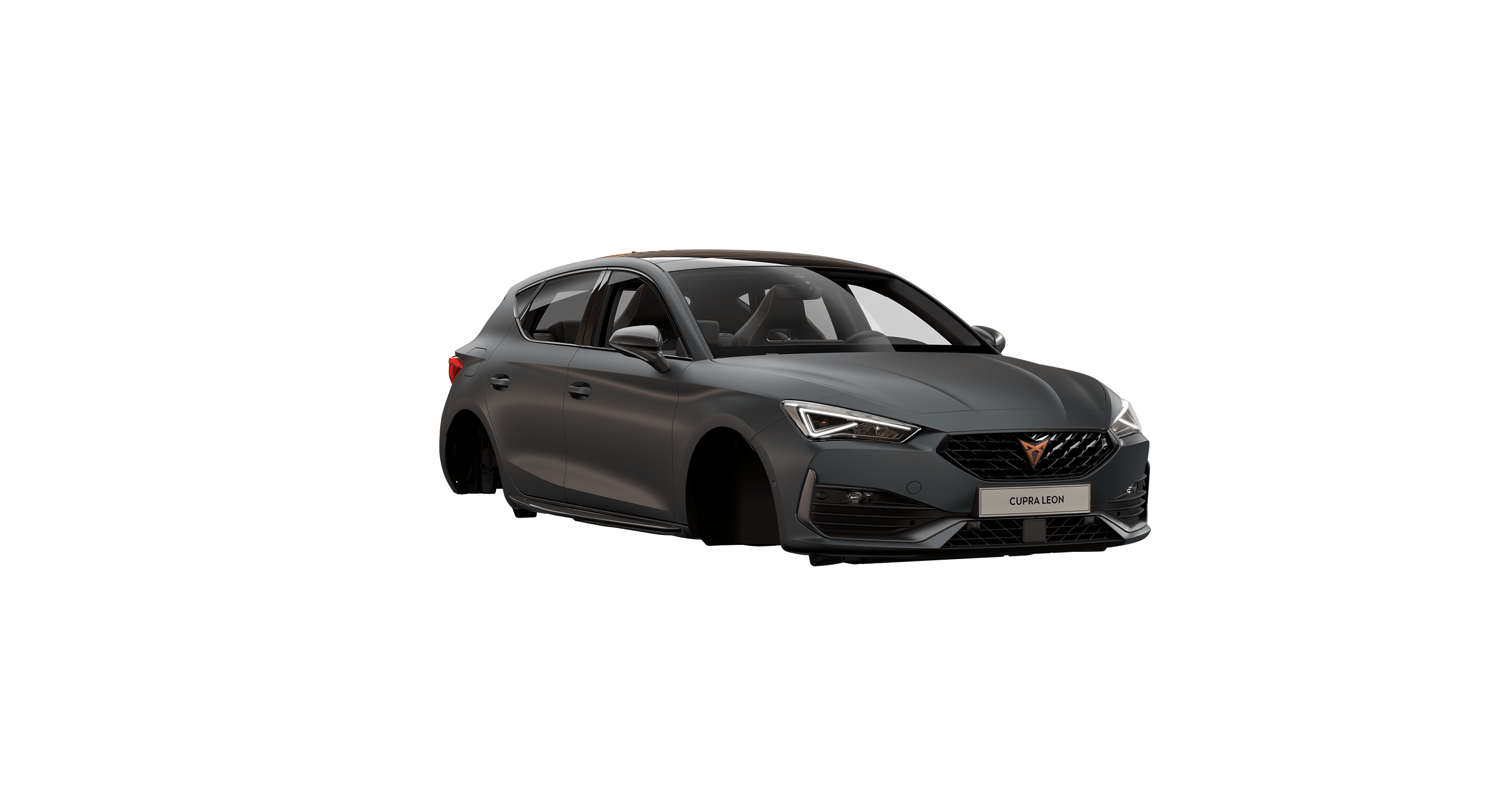 new CUPRA Leon ehybrid five door available in magnetic tech colour